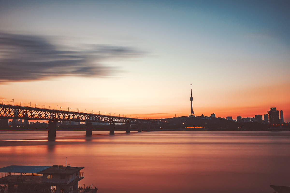 電視塔 - 武漢, 風光, 佳能, 城市, 長曝光, 長曝.城市 - 山間悠客 - 圖蟲攝影網